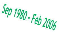 Sep 1980 - Feb 2006